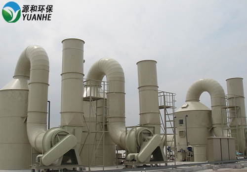 廢氣處理設備PP噴淋塔 廢氣處理設備PP噴淋塔