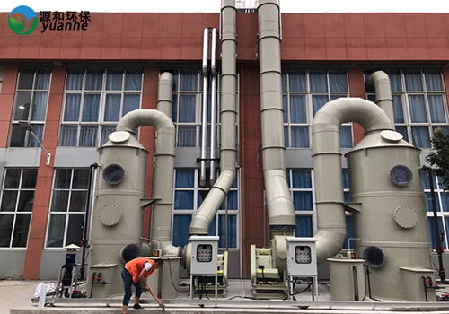 廢氣處理設備PP噴淋塔 廢氣處理設備PP噴淋塔